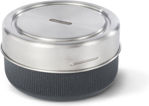 Black blum black+blum glazen lunchbox - kom - 750ml - grijs