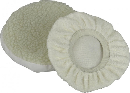 Carpoint arpoint polijstvacht set ø245 mm – ruw zacht – 2 stuks – voor polijstmachine 1717304 – voor auto polijsten glans