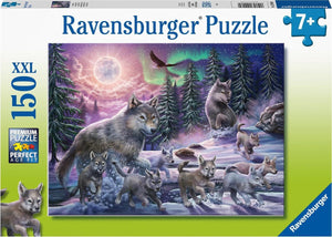Ravensburger puzzel noordelijke wolven - legpuzzel - 150 stukjes