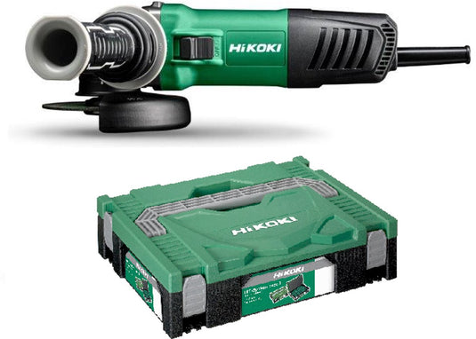 Hikoki g13sw2y4z haakse slijpmachine 125 mm 1200w in koffer