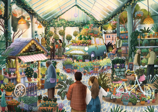 Falcon jumbo legpuzzel bloemen en planten 1000 stukjes 1110500135.