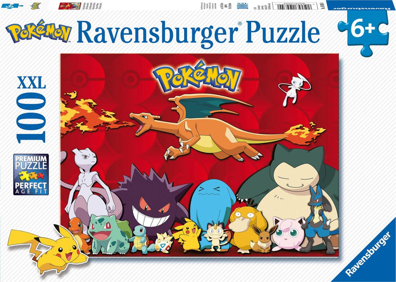 Afbeelding laden in galerijviewer, Ravensburger puzzel pokemon - legpuzzel - 100xxl stukjes
