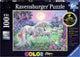 Ravensburger puzzel eenhoorns in de maneschijn- starline - legpuzzel - 100 stukjes