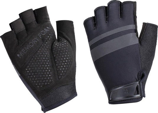 Bbb cycling highcomfort 2.0 fietshandschoenen zomer - racefiets en mtb handschoenen - wielrenhandschoenen - zwart - maat s - bbw-59