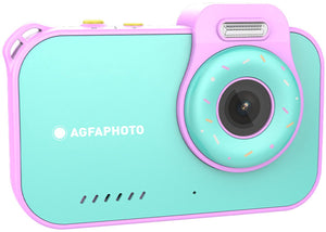 Agfaphoto compact arkcw2bl digitale camera compactcamera 12 mp cmos blauw, roze