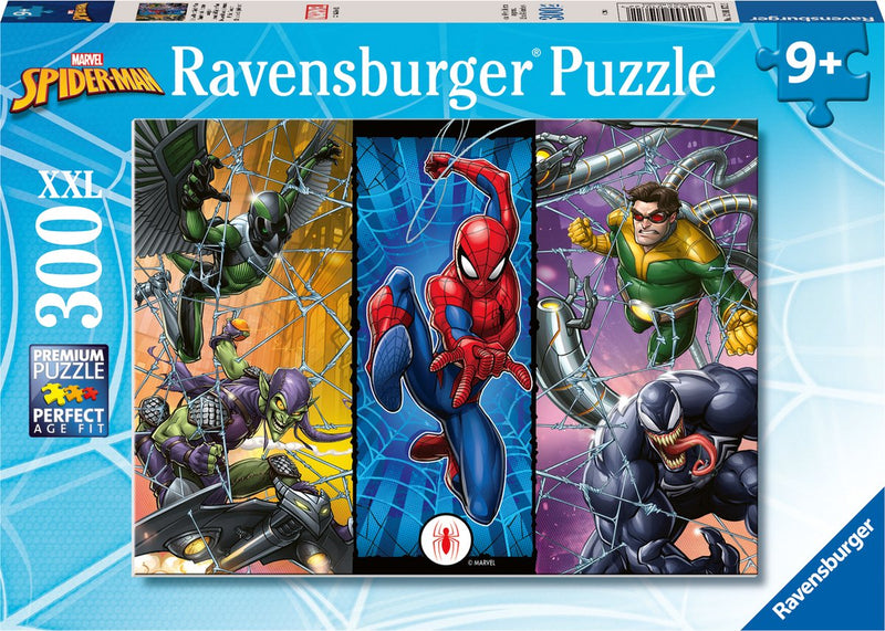 Afbeelding laden in galerijviewer, Ravensburger puzzel marvel spiderman - legpuzzel - 300 xxl stukjes
