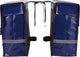 Willex bisonyl - dubbele fietstas - 40 liter - blauw - universele bevestiging