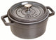 Staub braadpan cocotte grafietgrijs - ø 18 cm 1.7 liter