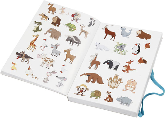 Creativ company stickerboek 11,5x17 cm 2800 stuks