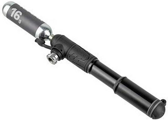 Topeak minipomp Hybrid Rocket HP Mini zwart