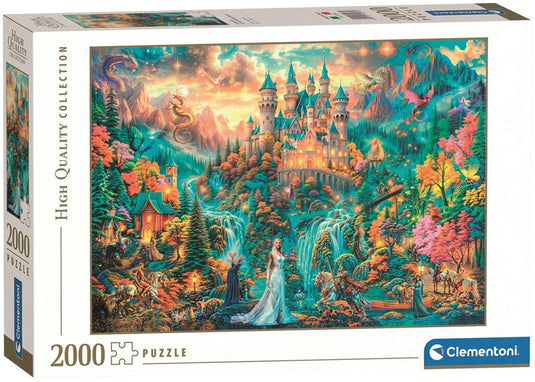 Clementoni legpuzzel legends of the hidden realm 2000 stukjes volwassenen.