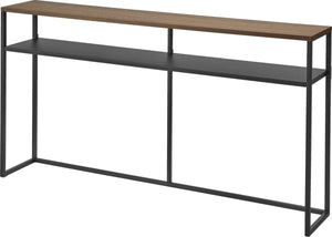 Yamazaki wandtafel breed - tower - zwart