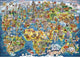 Gibsons - wonderful world (door maria rabinky) - 1000 stukjes 68×49cm (b×h) - legpuzzel voor volwassenen
