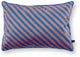 Pip studio sierkussen block stripes - kussen voor de woonkamer - blauw - 35x50cm