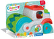 Clementoni baby soft clemmy stoomwals voertuig met blokken, 9dlg.