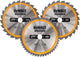 Dewalt dt1963 cirkelzaagbladen set 250mm (24t 24t48t 250 x 30mm)