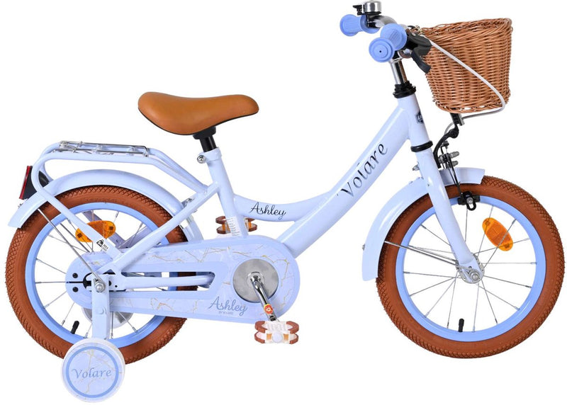 Afbeelding laden in galerijviewer, Volare ashley kinderfiets - meisjes - 14 inch - pastel blauw
