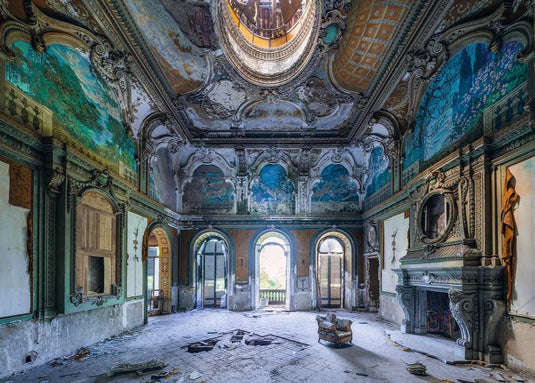 Ravensburger puzzel lost places - the palace - 1000 stukjes premium kwaliteit.