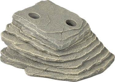 Terra della krekelrots grijs