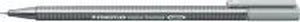 Staedtler speelgoed | creatief artwork diy - triplus fineliner zilvergrijs