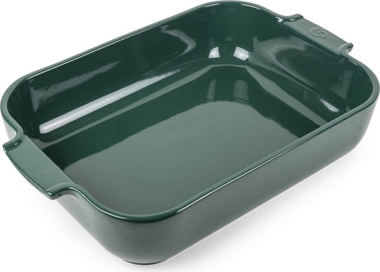 Peugeot appolia ovenschaal 36 cm - bosgroen - rechthoek
