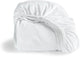 Cinderella - hoeslaken - tot 35 cm matrashoogte - double jersey - 160x200 210 cm - wit
