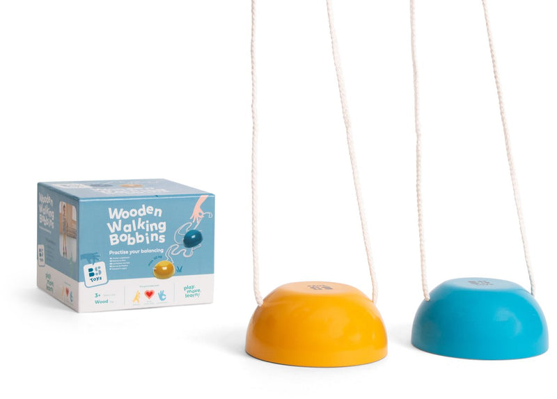 Laden Sie das Bild in Galerie -Viewer, Bs toys houten loopklossen - kinderspel
