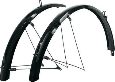 Sks bluemels basic 53 mm spatbord zilver 26´´