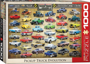 Eurographics puzzel pickup truck evolution - 1000 stukjes