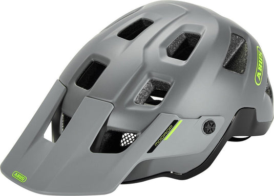 Abus fietshelm modrop mips concrete grey l - 57-61 cm - grijs - geschikt voor gebruik op mountainbikes - 390 g
