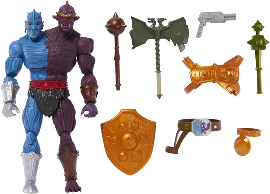 Masters of the universe groot two-bad figuur veelkleurig