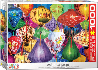 Eurographics - aziatische lantaarns [asian lanterns] - 1000 stukjes 68×48cm (b×h) - legpuzzel