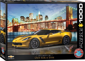 Eurographics - corvette z06 out for a spin - 1000 stukjes 68×48cm (b×h) - legpuzzel