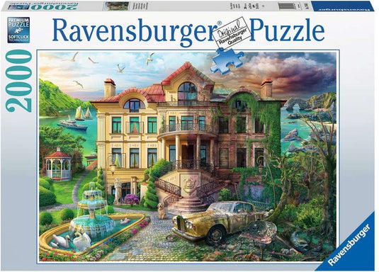 Ravensburger legpuzzel landhuis door de tijd heen, 2000st.