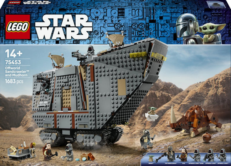 Afbeelding laden in galerijviewer, Lego star wars bouwset offworld sandcrawler mudhorn - speelgoed.
