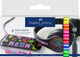 Faber-castell neon markers - etui 6 stuks - decomarker - fc-160806