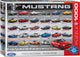 Eurographics - ford mustang evolution - 1000 stukjes 68×48cm (b×h) - legpuzzel