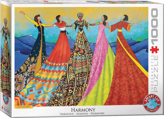 Eurographics - harmonie [harmony] - 1000 stukjes 68×48cm (b×h) - legpuzzel