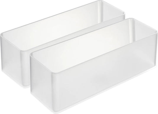 Yamazaki stapelbare lade organizer - diep | smal - tower - wit