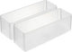 Yamazaki stapelbare lade organizer - diep | smal - tower - wit