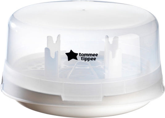 Tommee tippee - magnetronstoomsterilisator voor zuigflessen en toebehoren - doodt virussen* en 99,9% van de bacteriën - 4 minuten durende sterilisatiecyclus