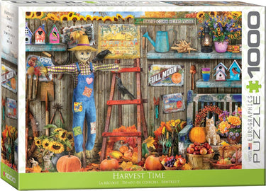 Eurographics - oogsttijd [harvest time] - 1000 stukjes 68×48cm (b×h) - legpuzzel