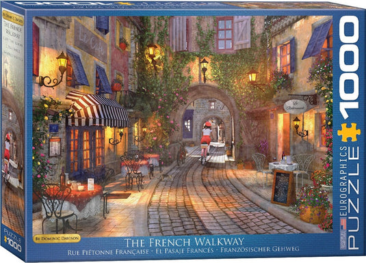 Eurographics - de franse loopbrug [the french walkway] - dominic davison - 1000 stukjes 68×48cm (b×h) - legpuzzel