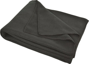 Carpoint fleece deken - zwart