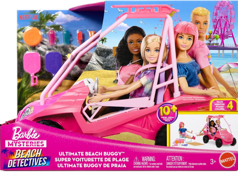 Chargez l'image dans la visionneuse de la galerie, Mattel barbie mysteries beach detectives beach buggy
