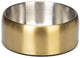 Designed by lotte noar voerbak hond - eetbak drinkbak - vaatwasserproof - anti-slip - rvs - goud - 470ml