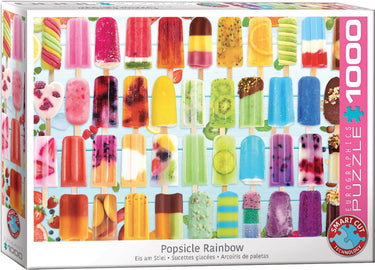 Eurographics - ijslolly regenboog [popsicle rainbow] - 1000 stukjes 68×48cm (b×h) - legpuzzel