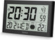 Hama wandklok- martinique- radiogestuurd - thermo- hygrometer- zwart