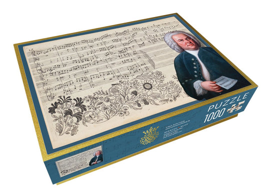 Bekking blitz puzzel (1.000 stukjes): die kantate, j.s. bach, bach archiv leipzig