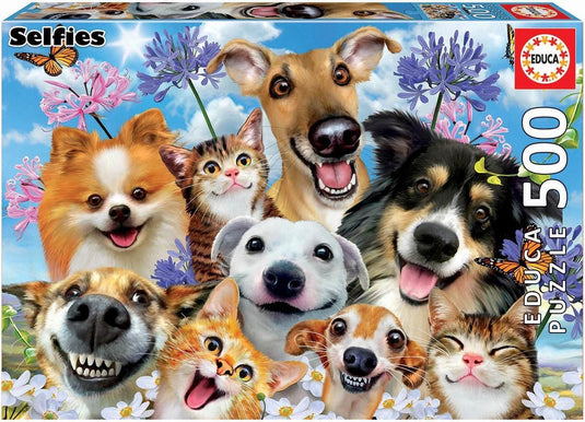 Educa - puzzel - fun in the sun selfie - 500 stuksjes - legpuzzel